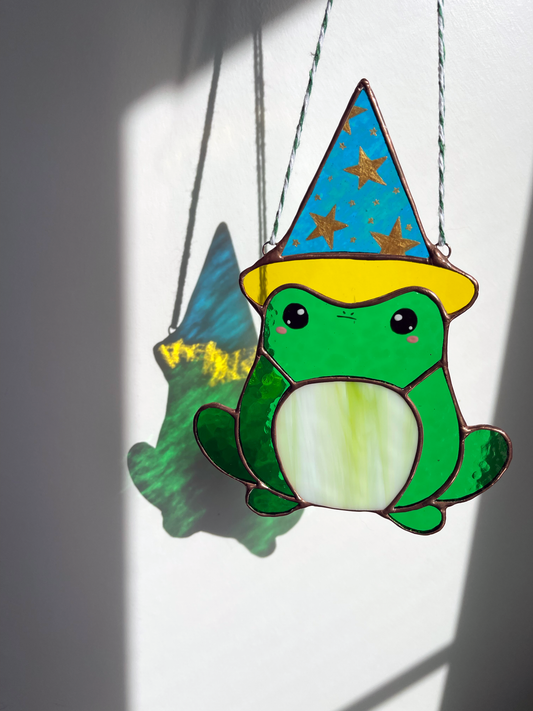 Wizard Frog Suncatcher