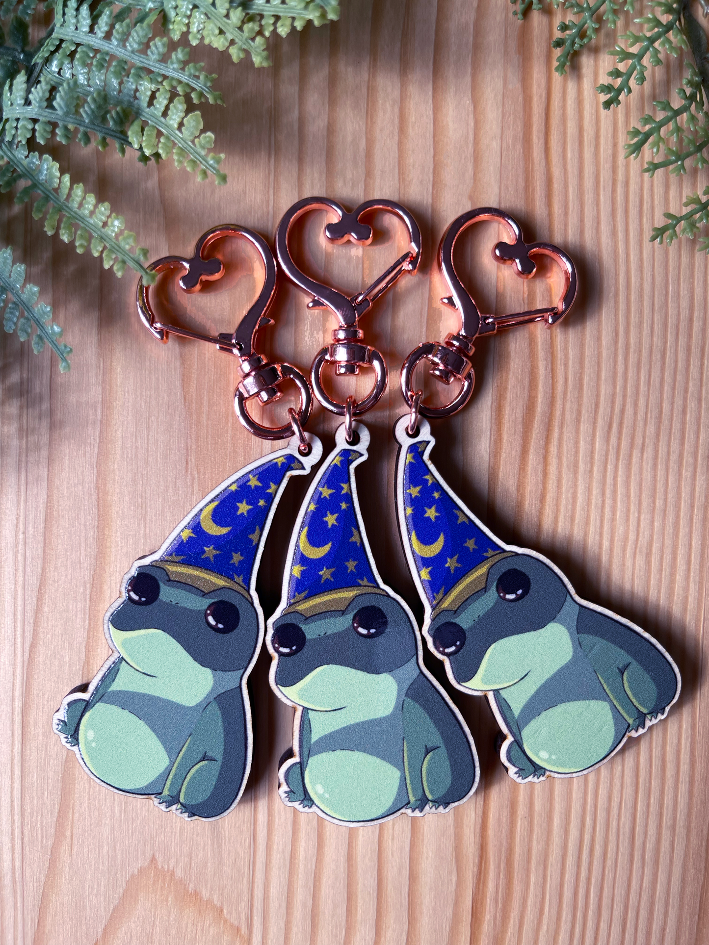 Wizard Froggy Keyring