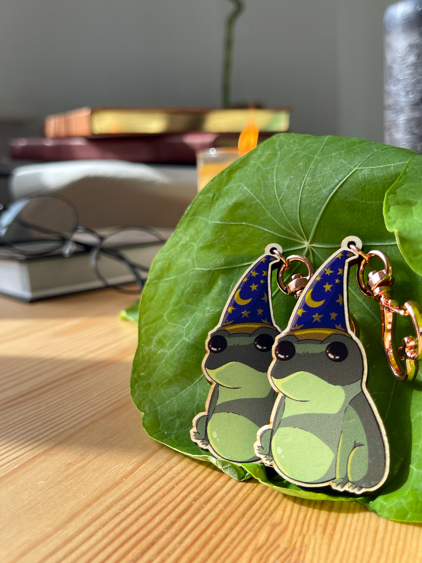 Wizard Froggy Keyring