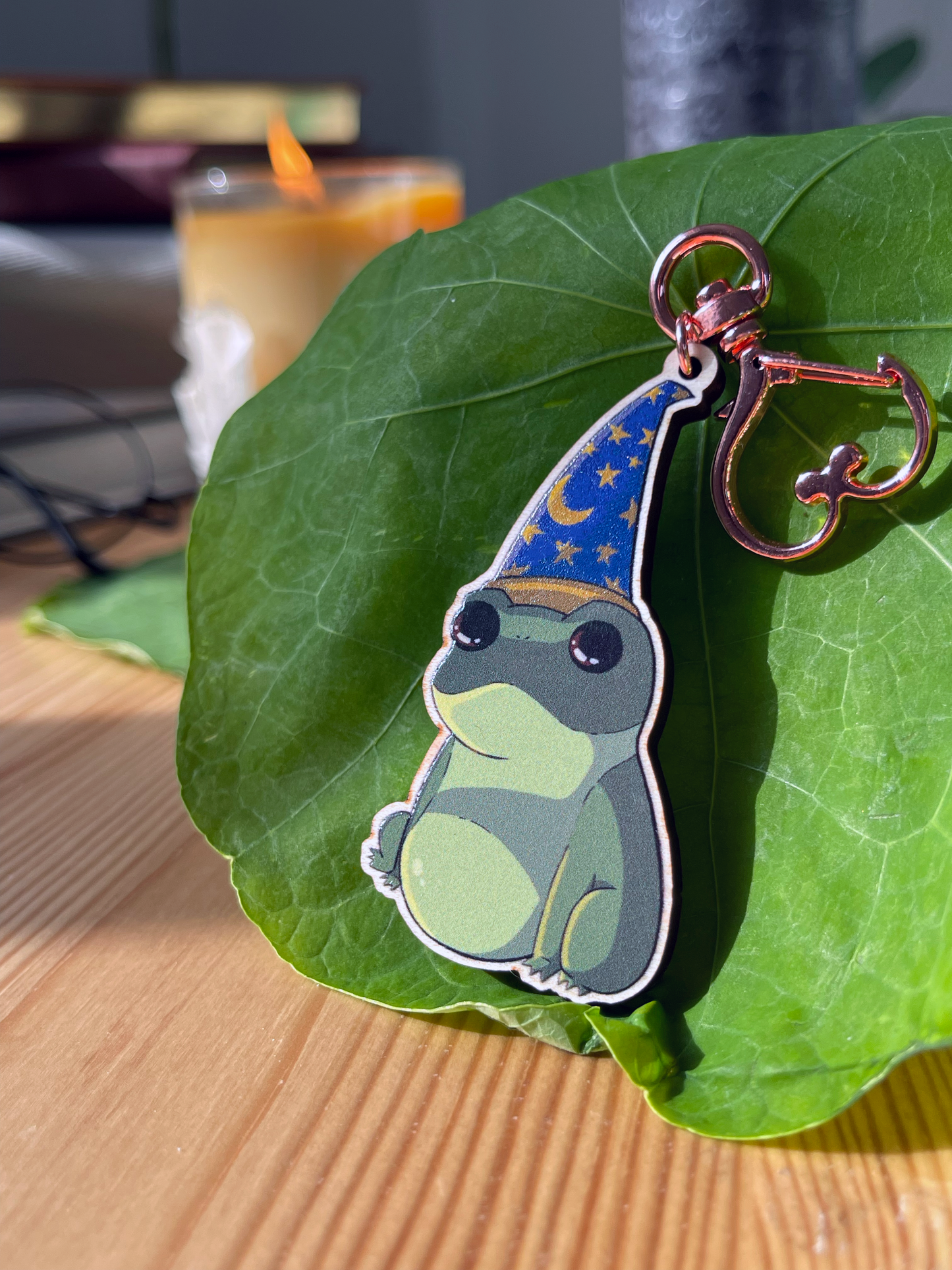 Wizard Froggy Keyring