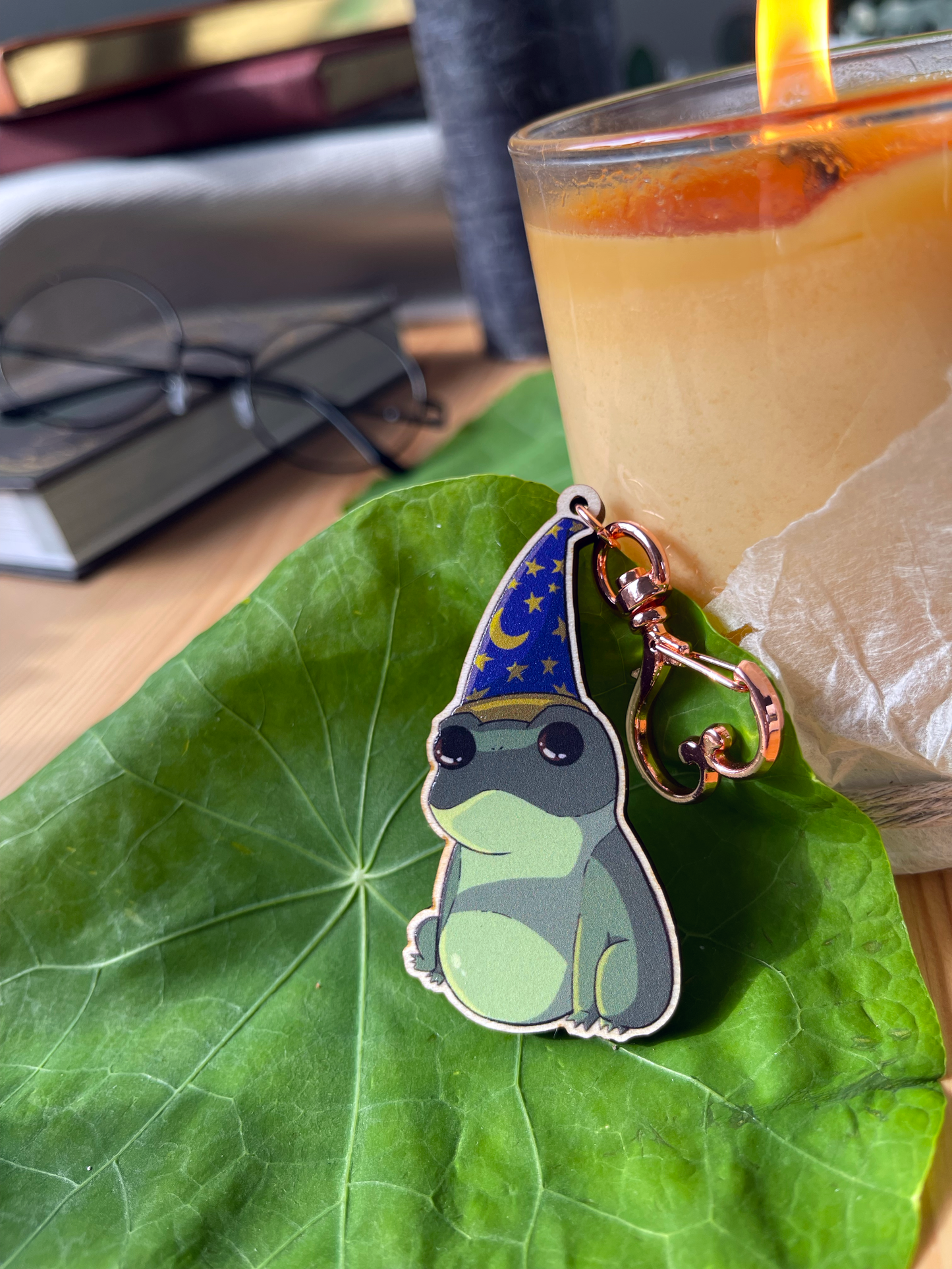Wizard Froggy Keyring