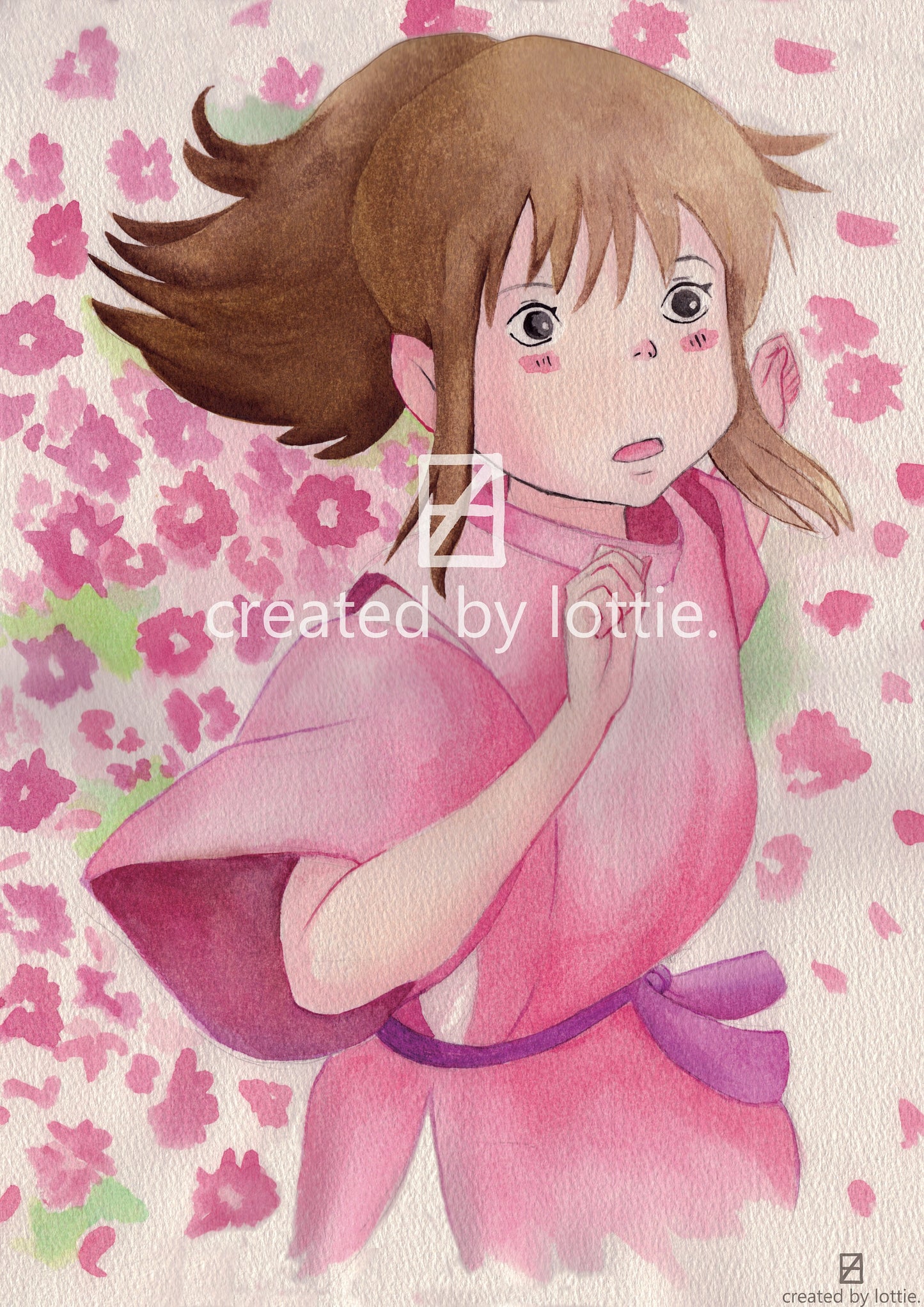 Chihiro Watercolour Print