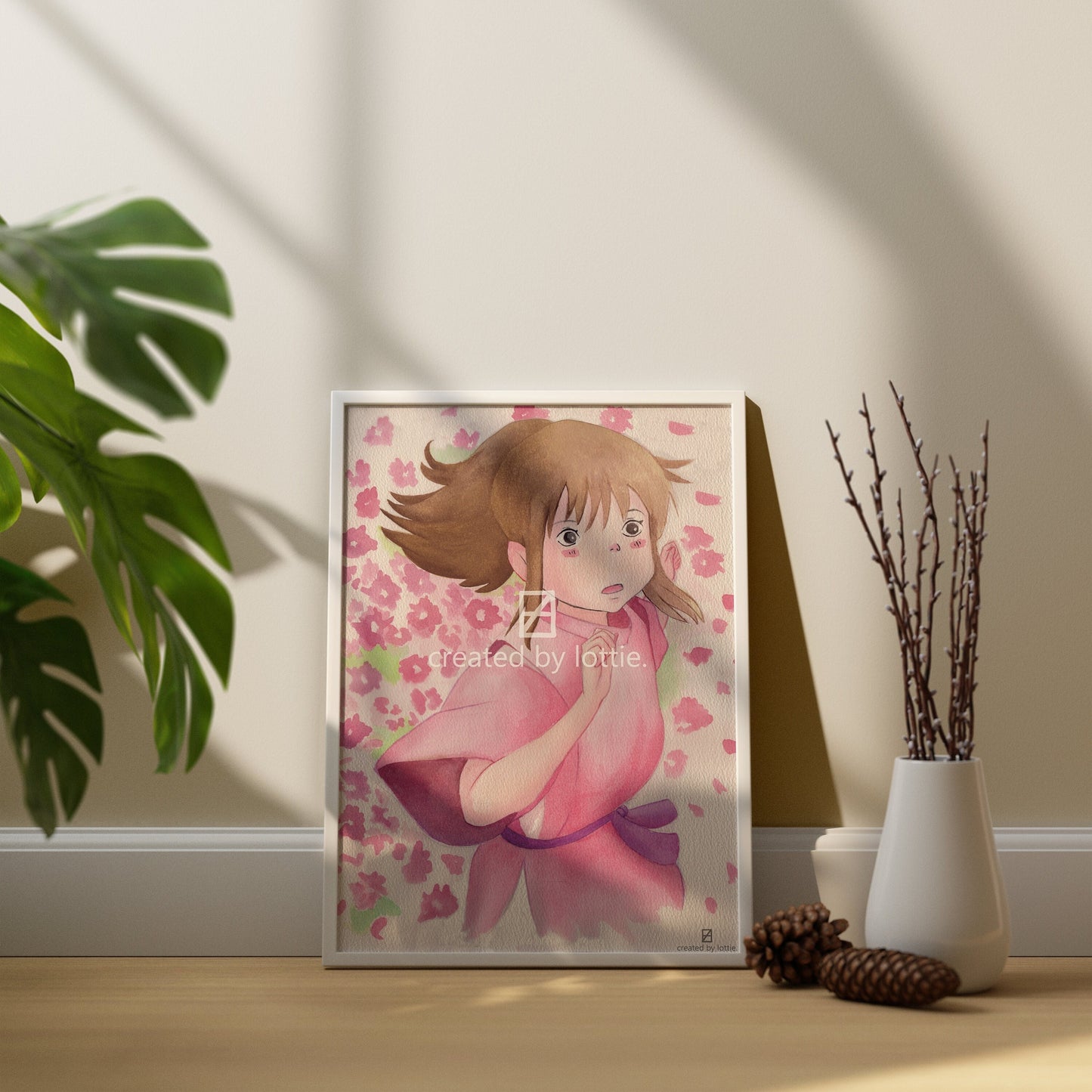 Chihiro Watercolour Print