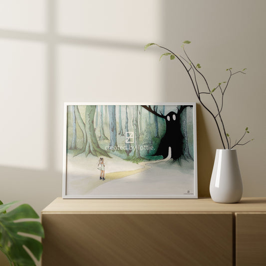 The Forest Watercolour Print