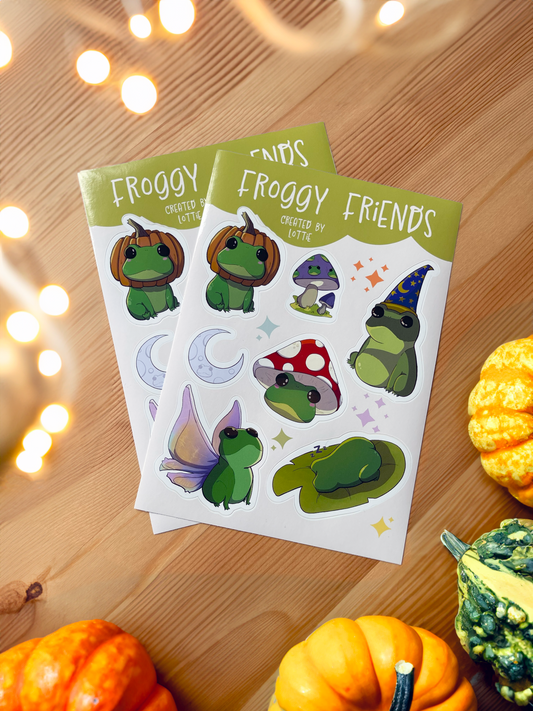 Froggy Friends Stickers