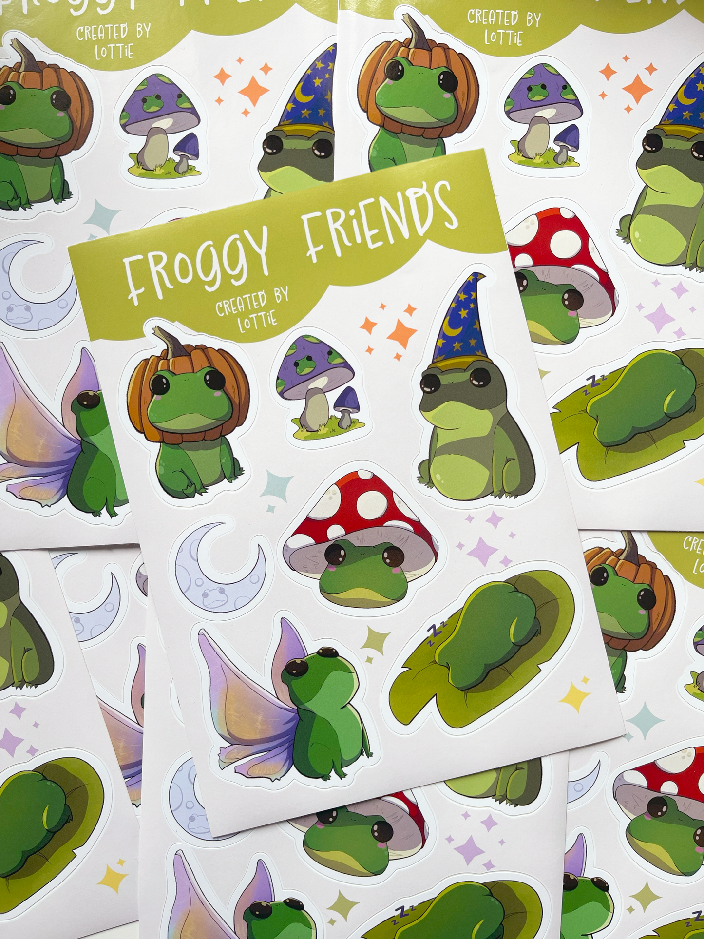 Froggy Friends Stickers